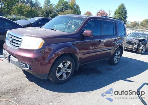 2013 Honda Pilot Ex-L from USA, damaged, VIN 5FNYF3H51DB037617